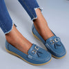 Damen Loafer aus veganem Leder für den Sommer