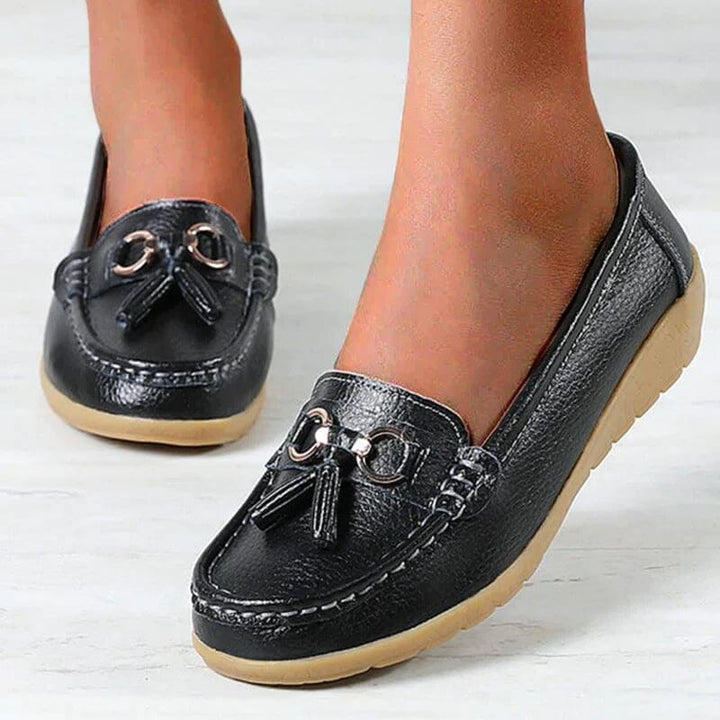 Damen Loafer aus veganem Leder für den Sommer