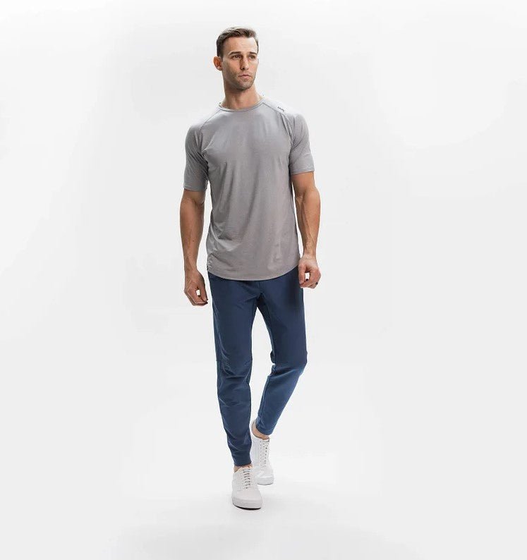 Herrenhose mit Tunnelzugbund und Taschen