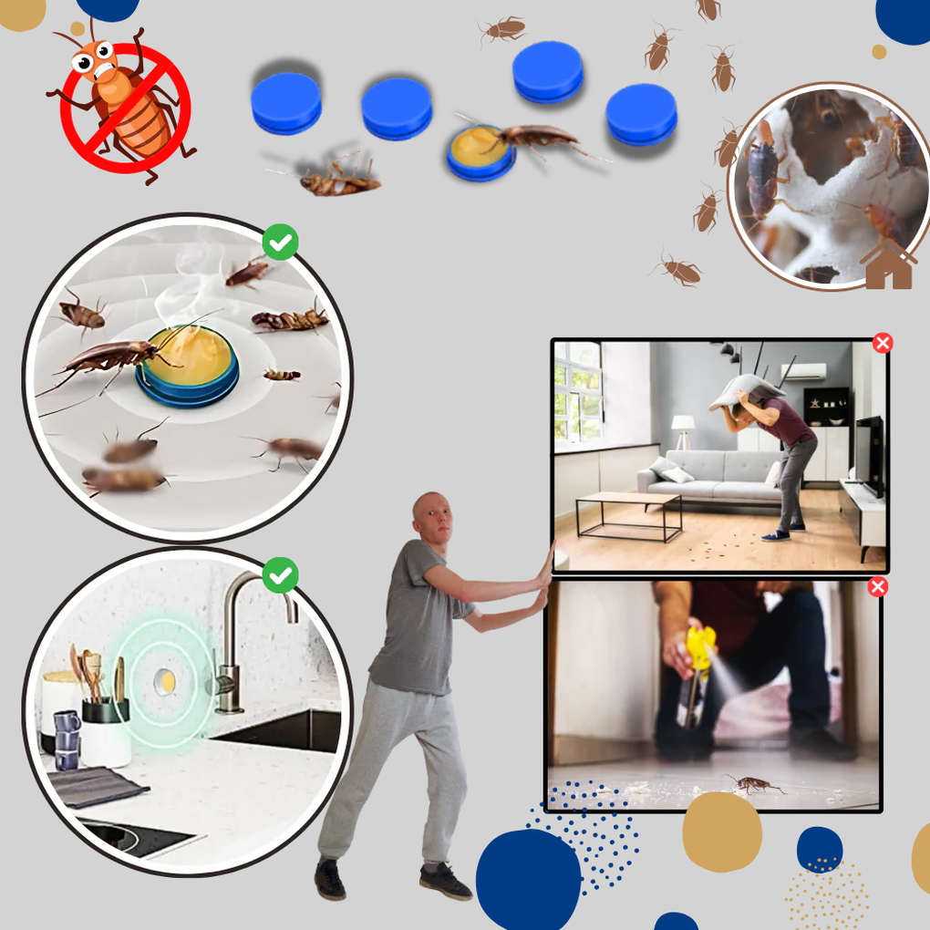 Geruchsneutrale Kakerlakenfallen