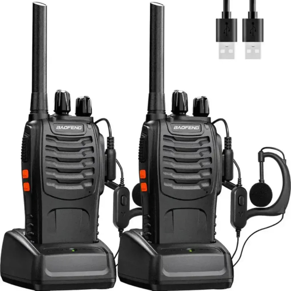 Rechargeable USB Walkie Talkie - Walkie Talkie - Wild Eye Vision