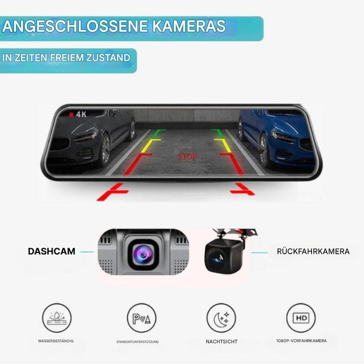 Rückspiegel-Dashcam CarPlay
