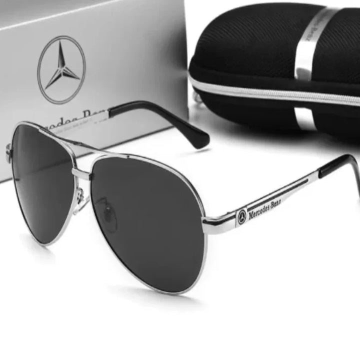 Pilot-Sonnenbrille mit polarisierten Gläsern