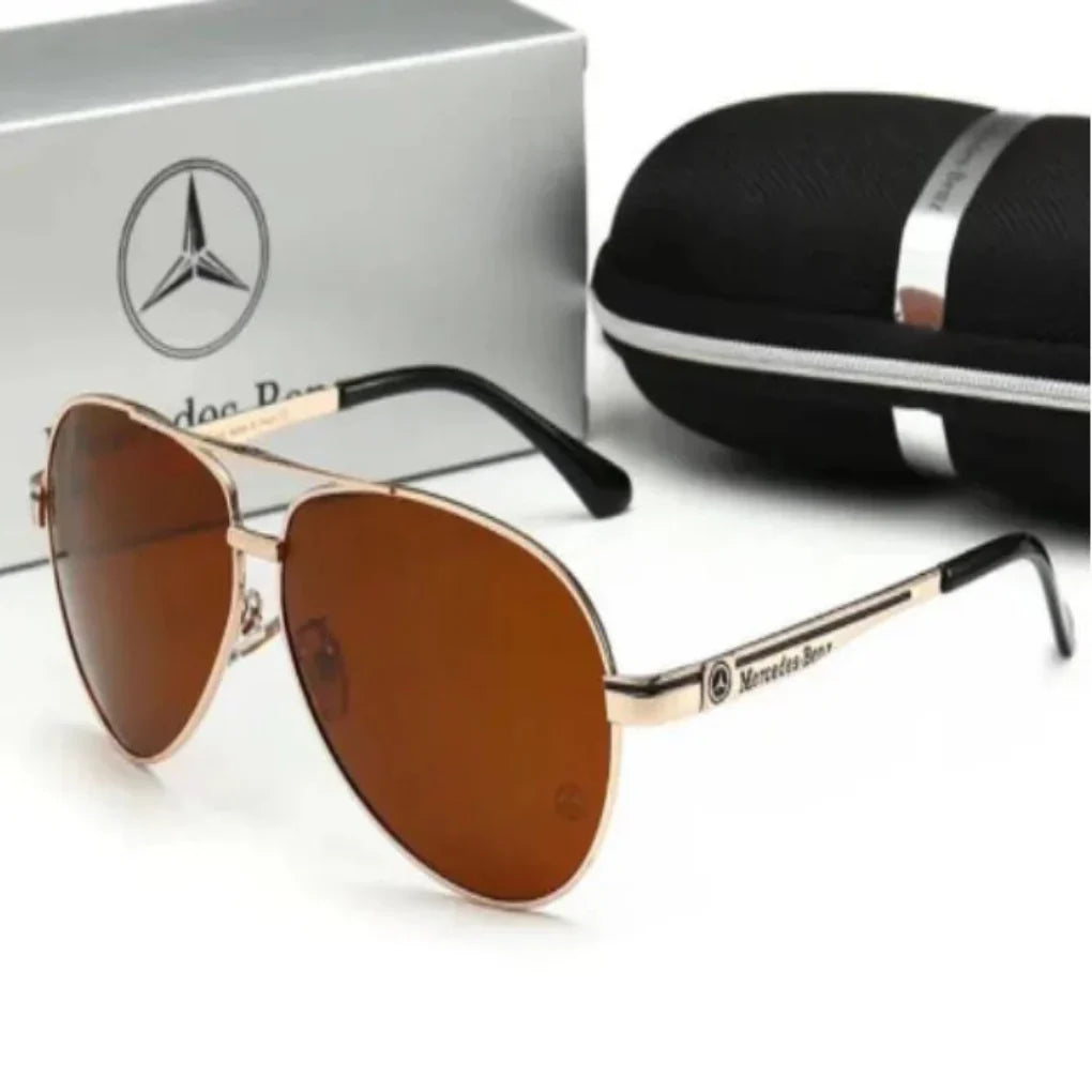 Pilot-Sonnenbrille mit polarisierten Gläsern