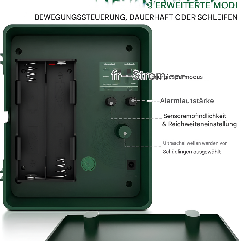 Ultraschall-Abwehrgerät für Spechte – Effektiver Schutz für Ihr Grundstück