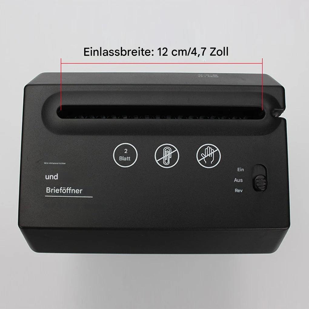 Mini-Aktenvernichter für den Schreibtisch