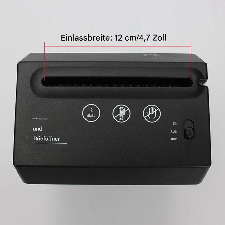 Mini-Aktenvernichter für den Schreibtisch