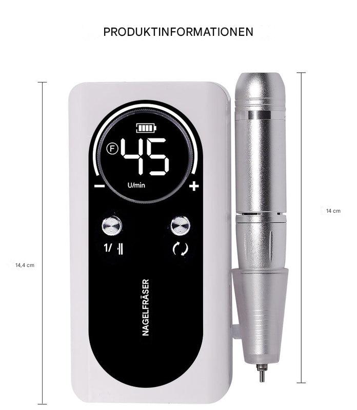 Wiederaufladbarer elektrischer Nagelbohrer mit 45.000 U/min
