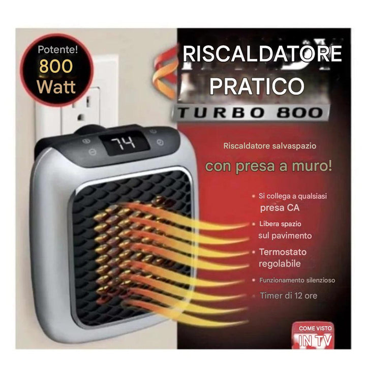 800 W tragbarer Mini-Elektroheizkörper