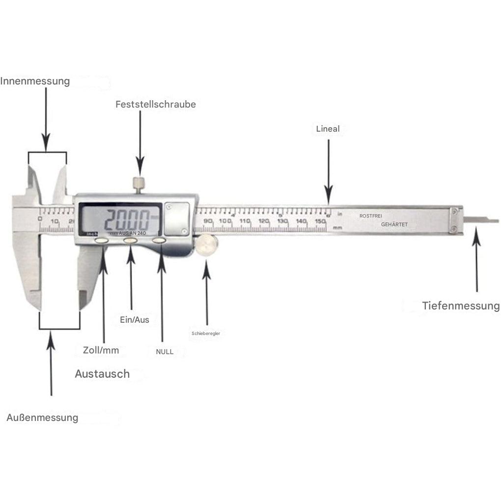Digitaler Messschieber 150 mm