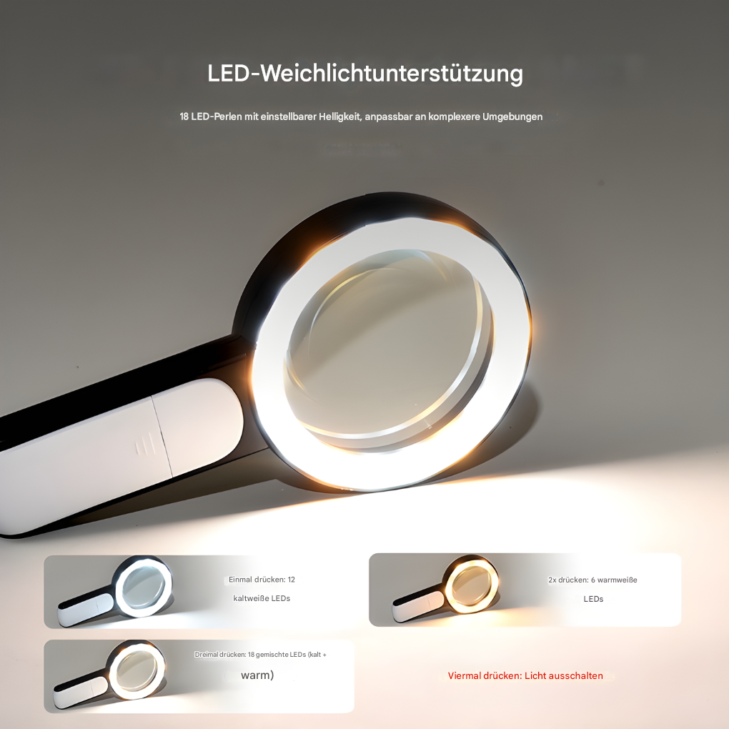 20-fache optische Handlupe