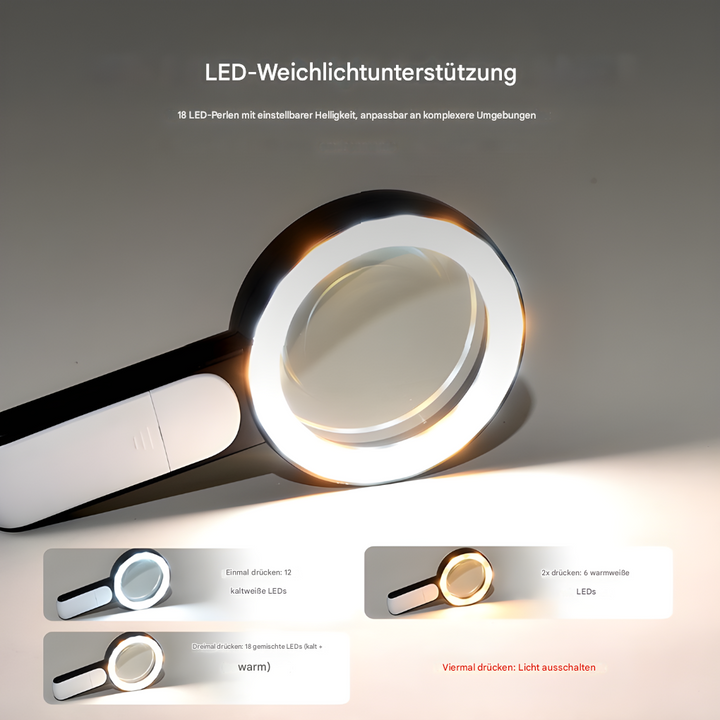 20-fache optische Handlupe