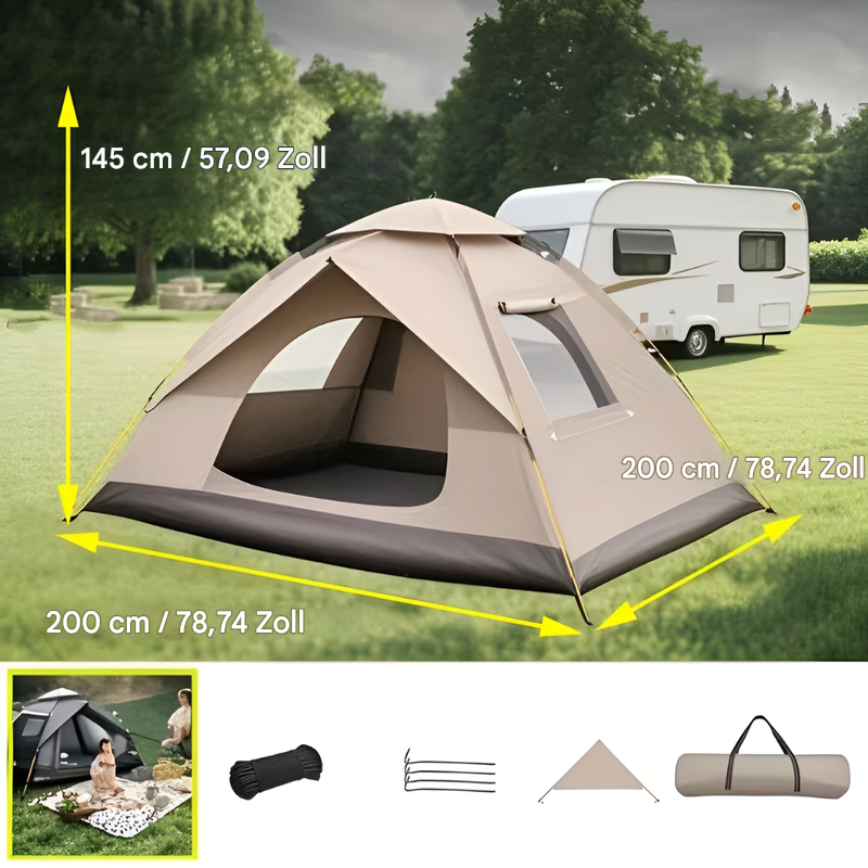 Outdoor-Automatic-Quick-Setup Campingzelt