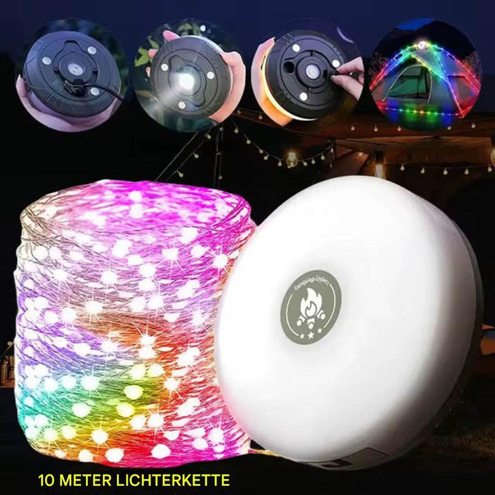 4-in-1 tragbare Campinglampe