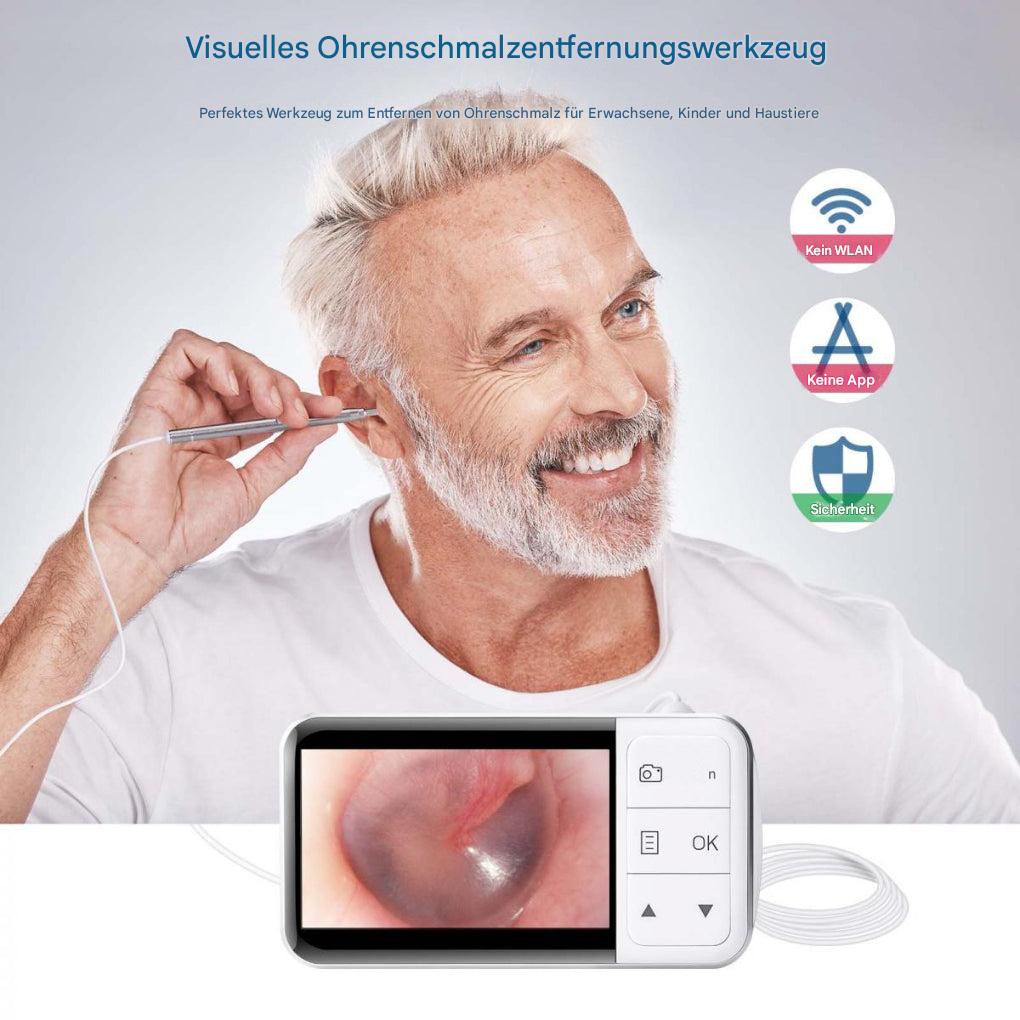 Digitales Otoskop mit 4,5-Zoll-Bildschirm