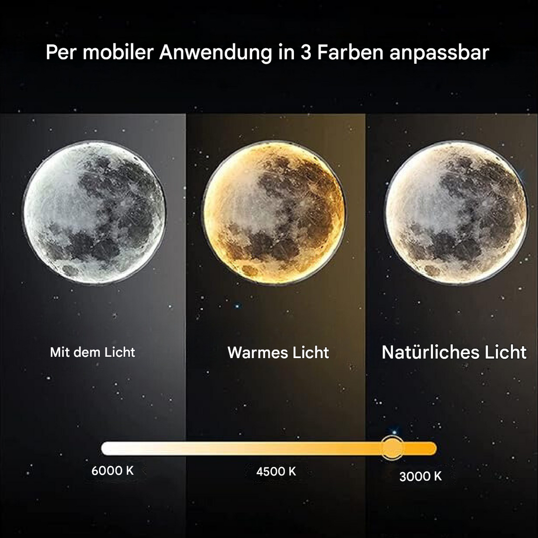 Magische Mondlampe für eine bezaubernde Atmosphäre