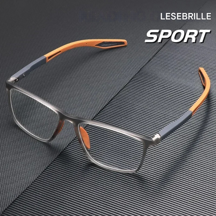 Ultraleichte Anti-Blaulicht-Sport-Lesebrille