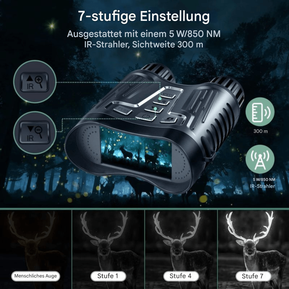 Ultra-HD-Nachtsicht-IR-Fernglas