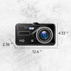 Wireless Dual Dash Camera with Night Vision & 170° Angle